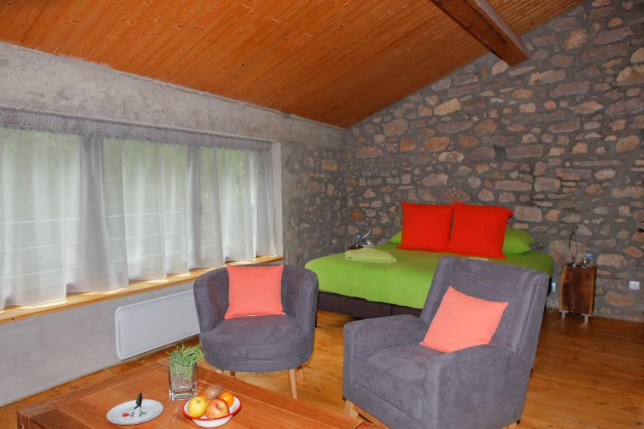 Moulin D'Entre Les Roches Panzió Puivert Kültér fotó